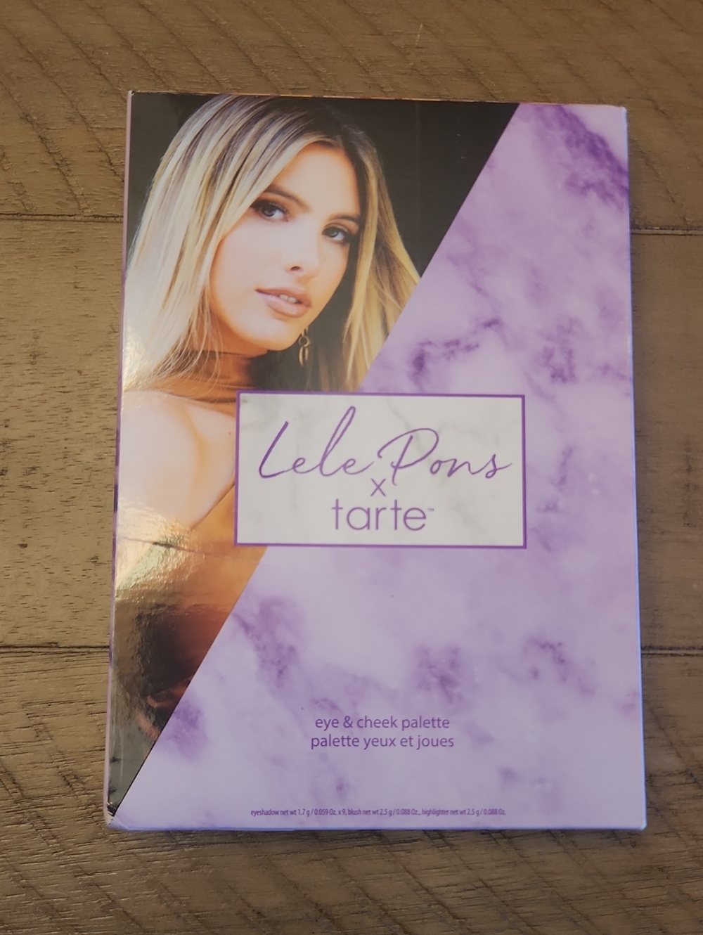 NIB Lele Pons x tarte  Eye & Cheek Palette